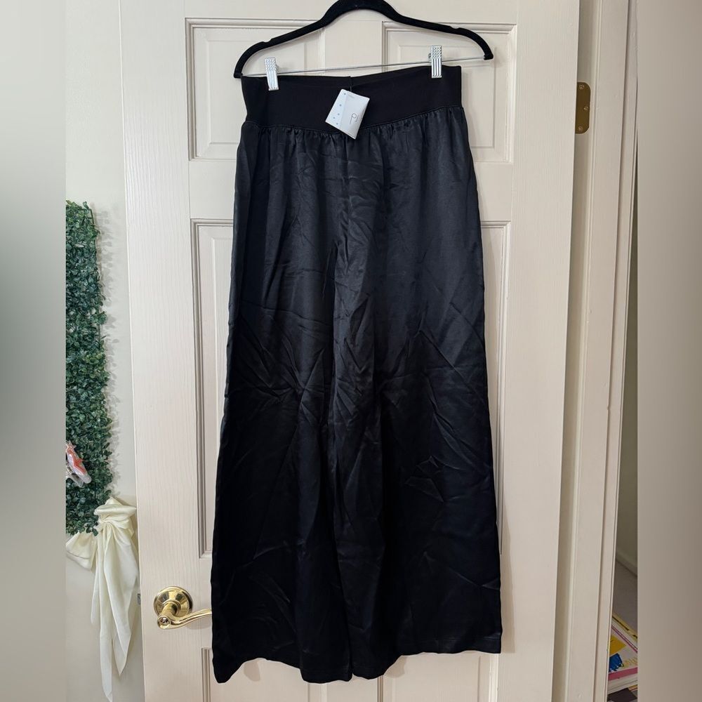 PJ Harlow Black Wide Leg Pants XL NWT
